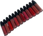 ⁦12 Piece Intense Color Matte Lipstick Set Up To 24 Hours - Multi Color⁩ - الصورة ⁦3⁩