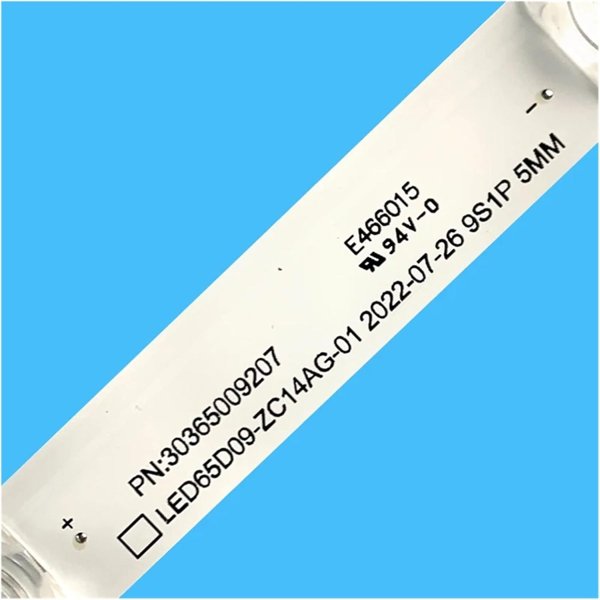 ⁦XSGZFC New 16PCS/lot 720mm 9LEDs 3V For 65"TV LED65D9-03 LED65D9-04 LED65D09-ZC14AG-01 LS65AL88A72 G65Y-T F65N 30365009207 LSC650FN05-W⁩ - الصورة ⁦2⁩