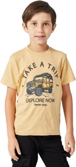 REDTAG Boys Printed T-Shirt