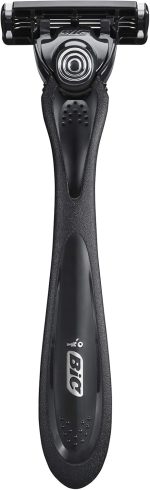 ⁦BIC Flex 3 Hybrid Shaver for Men with 5 Refill Blades, Triple-Blade Razor with Pivoting Head & Aloe Vera Strip for Smooth, Precise Shaving⁩ - الصورة ⁦3⁩