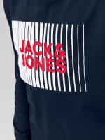 ⁦JACK & JONES Boys JJECORP LOGO TEE PLAY LS O-NECK NOOS JNR T-Shirt⁩ - الصورة ⁦5⁩