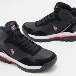 ⁦U.S. POLO ASSN Women 3W Sagan Hi Wmn 3Pr High Top Sneakers⁩ - الصورة ⁦4⁩