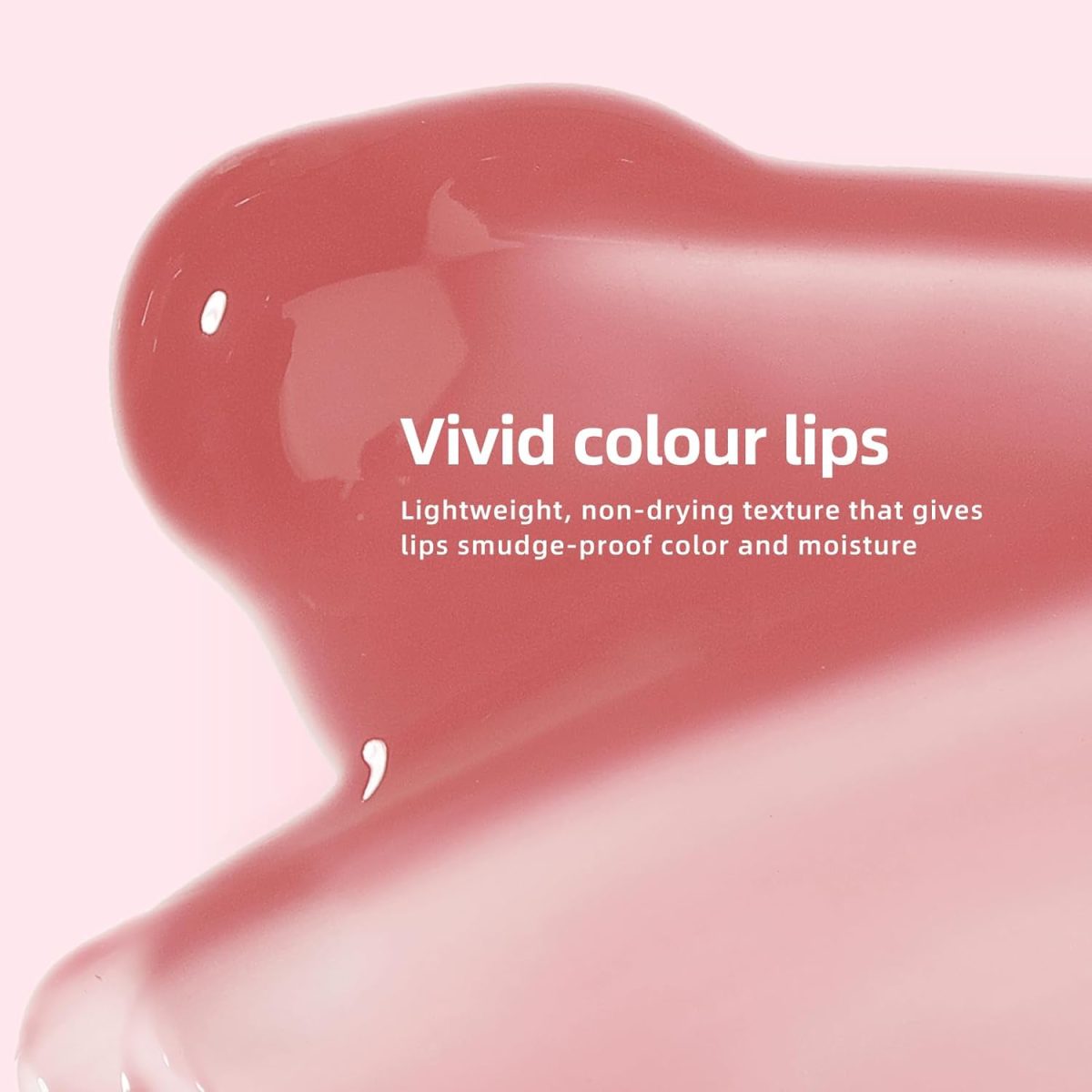 ⁦KIMUSE Lip Stain Set, 6 Colors Water Gel Lip Tint Lipstick, Highly Pigmented Long Lasting Moisturizing Lightweight Lipstain Makeup, Matte Finish⁩ - الصورة ⁦5⁩