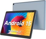 Tablet 10 inch, Tablets Android 15, Quad-Core Processor 32GB Storage Tablet Computer, 6GB RAM, 8MP Camera, AM, FM, WiFi, IPS Screen 6000mAh Long Battery Life Tableta