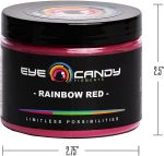 ⁦Eye Candy Mica Powder Pigment “Rainbow Red” (50g) Multipurpose DIY Arts and Crafts Additive | Natural Bath Bombs, Resin, Paint, Epoxy, Soap, Nail Polish, Lip Balm (Rainbow Red, 50G)⁩ - الصورة ⁦8⁩