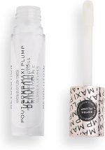 ⁦Makeup Revolution Pout Bomb Maxi Plump Lip Gloss, Lip Plumper Gloss To Increase Lip Volume, Contains Vitamin E, Glaze⁩ - الصورة ⁦2⁩