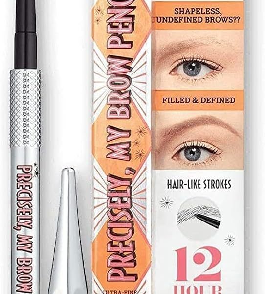 Benefit Benefit Precisely My Brow Pencil Ultra- Fine Brow Defining Pencil Mini # 04, 0.001 fluid_ounces, shade 4