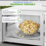 ⁦Goodern 31.5 CM Replacement Microwave Glass Plate Microwave Turntable Tray,Microwave Plate Parts Durable Microwave Tray,Replacement Microwave Glass Turntable for GE,Samsung,Magic Chef,Dishwasher Safe⁩ - الصورة ⁦5⁩