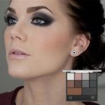 ⁦Paporich Eyeshadow, Matte Eye Shadow Pallets, Professional Highly Pigmented Black Eyeshadow Makeup Palette, Waterproof Eyeshadow With Dual-Ended Applicator Brush for Women.⁩ - الصورة ⁦5⁩
