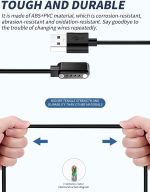 ⁦(2 Pack) Charging Cable for Polar Grit X2 Smart Watch, yystao Stable Magnetic USB Charger Cord compatible with Polar Grit X2⁩ - الصورة ⁦5⁩