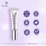 ⁦LAFZ Halal Golden Beige Anti-pollution Cc Cream, Non-sticky Formula for Long-lasting Radiant Finish, Marine Thermal Water From Noirmoutier, France Made in Italy⁩ - الصورة ⁦6⁩