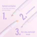 ⁦NALACAL Liquid Highlighter Makeup Pen, Matte Highlighter for Face Brightening, Natural Brightening Cushion Blush Stick Fine Matte for Women (Pink, 5ml)⁩ - الصورة ⁦3⁩