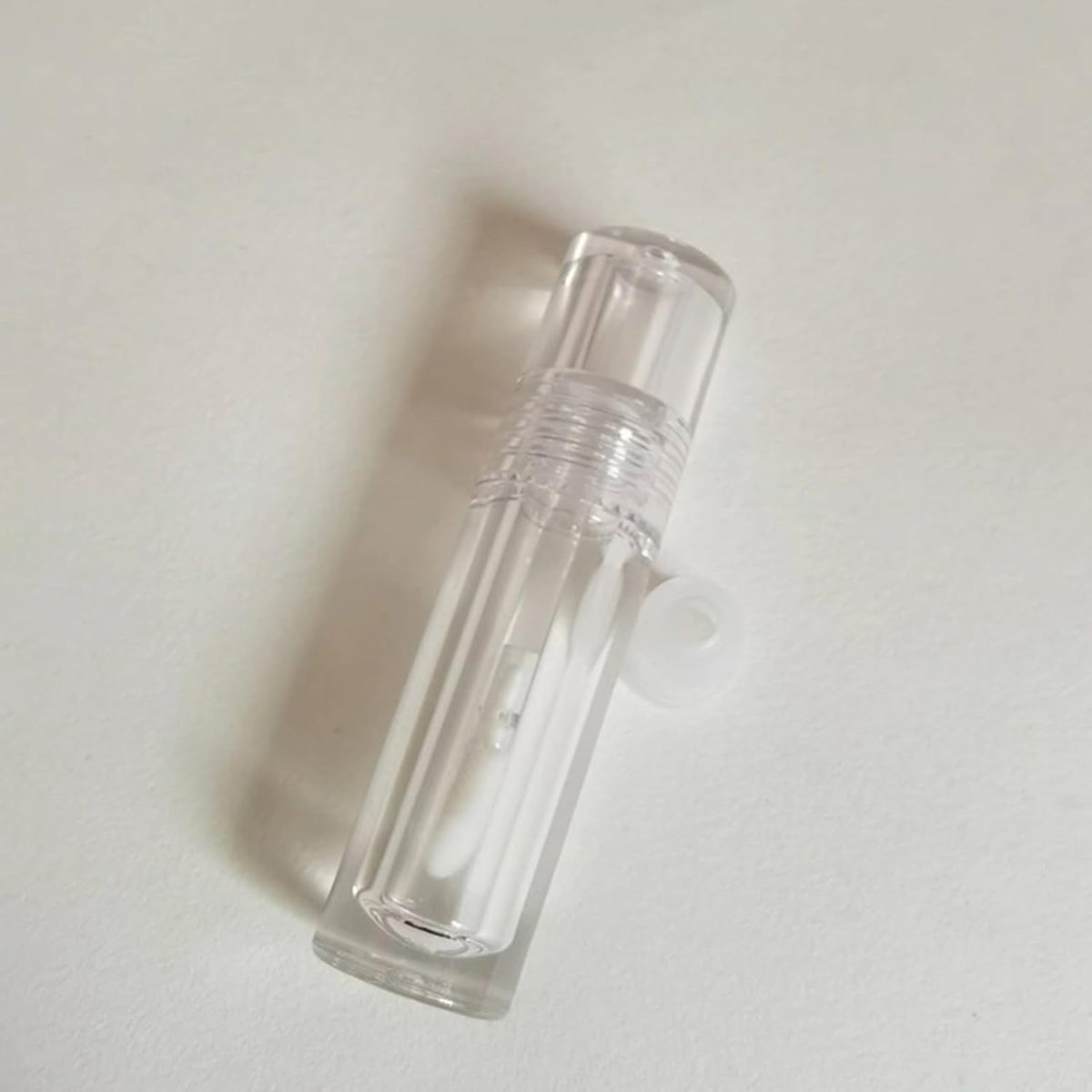 ⁦Refillable Lip Glaze Bottle, 10 Pack Clear Empty Lip Gloss Tube Leakproof Clear Plastic Small Travel Lip Cosmetics⁩ - الصورة ⁦5⁩