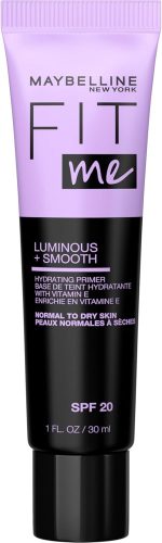 ⁦MAYBELLINE New York Fit Me Luminous and Smooth Hydrating Primer, Clear, 30 ml (1er Pack)⁩ - الصورة ⁦2⁩