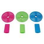⁦NOENNULL 3 Pack Handle Cover and Drip Tray Set Fit for FS301 FS300 Slushie Machine Silicone Drip Tray Insert Slushie Machine Accessories⁩ - الصورة ⁦7⁩