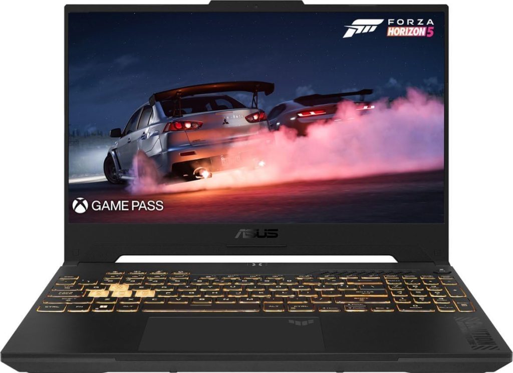 ASUS TUF F15 Gaming Laptop 2024 15.6” FHD 1920 x 1080 IPS 144hz Intel Core i7-13620H NVIDIA GeForce RTX 4060 8GB GDDR6 16GB DDR5 1TB SSD Single-Zone RGB Backlit KB Thunderbolt 4 Windows 11 Home