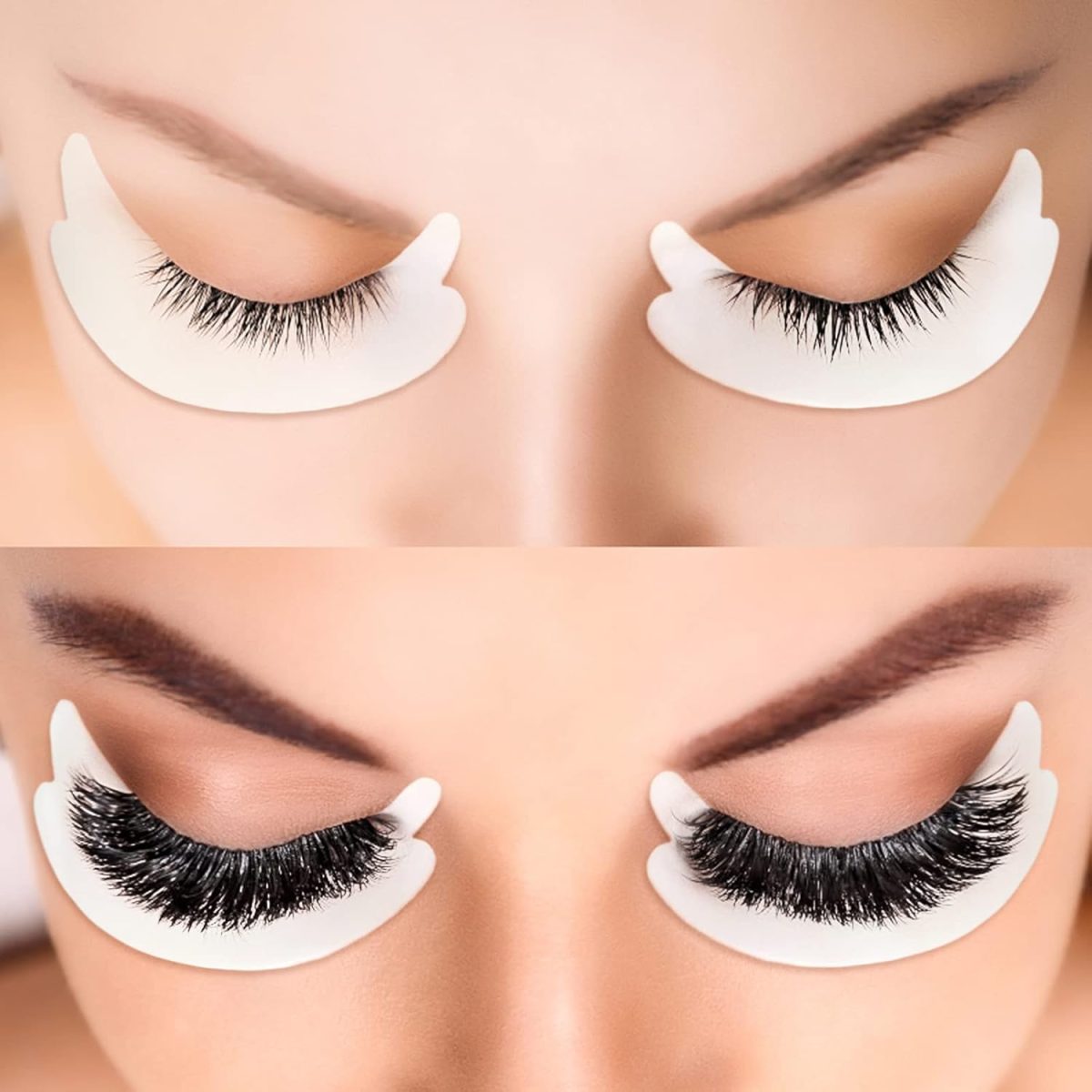 ⁦KASTWAVE Hypoallergenic Lint-Free Waterproof Sticky Well Foam Eye Pads Lash Extensions-25 Pairs⁩ - الصورة ⁦6⁩