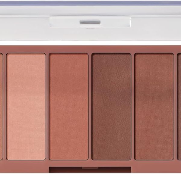 e.l.f. Perfect 10 Eyeshadow Palette, Ten Ultra-pigmented Nude, Matte Shades, Blendable Formula, Vegan & Cruelty-free, Nude Mood (Packaging May Vary)
