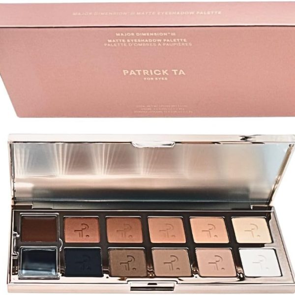 PATRICK TA Major Dimension III Matte Eyeshadow Palette