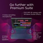 ⁦Lenovo Yoga Slim 7 Laptop, 14.5", Qualcomm Snapdragon, 32 GB RAM, 1 TB SSD, Windows 11 Home, Integrated 14Q8X9⁩ - الصورة ⁦4⁩