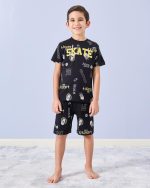 ⁦REDTAG Boys Printed Pyjama Set (2 Piece)⁩ - الصورة ⁦2⁩