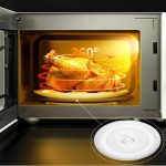 ⁦Goodern 31.5 CM Replacement Microwave Glass Plate Microwave Turntable Tray,Microwave Plate Parts Durable Microwave Tray,Replacement Microwave Glass Turntable for GE,Samsung,Magic Chef,Dishwasher Safe⁩ - الصورة ⁦9⁩