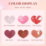 ⁦Moisturizing Gloss Stain Lip Oil, Transparent Lip Balm Care Stick Nourishing Repairing Non-sticky, Moisture&Lighten Lip Lines⁩ - الصورة ⁦6⁩