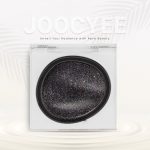 ⁦Joocyee Eyeshadow Single Colour Matte Fine Glitter Pearlescent Glitter Pigmented Neon Sequins Eyeshadow Palette Makeup (D125 Neon Black)⁩ - الصورة ⁦2⁩