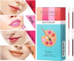 Hollow Comb Women's Lipstick with Cotton Swab (Set of 20 Pieces)