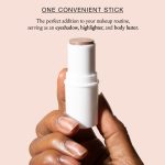 ⁦Boomstick Glimmer ® Highlighter Makeup Stick, Subtle Shimmer Face Highlighter Stick for Mature Skin, Hydrating Cream Makeup for Cheekbones, Brow Bones & Nose, No Glitter Highlight⁩ - الصورة ⁦9⁩