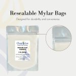 ⁦ClearLee Kaolin Clay Cosmetic Grade Powder - 100% Pure Natural Powder - Great For Skin Detox, Rejuvenation, and More - Heal Damaged Skin - DIY Clay Face Mask (8 oz)⁩ - الصورة ⁦6⁩