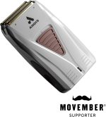 ⁦Andis TS-1 17235 Pro Foil Lithium Titanium Foil Shaver, Cord/Cordless, Smooth Shaving Cordless Shaver with Charger, Gray⁩ - الصورة ⁦2⁩
