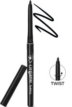 ⁦Organic Netra Pure Black Pencil Kajal Waterproof, Smudgeproof and Long Lasting Upto 12Hrs Enriched With All Natural Ingredients, Intense Colour, Matte Finish⁩ - الصورة ⁦2⁩