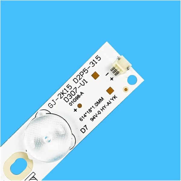 XSGZFC New 3PCS/lot 7LEDs 3V For 32" LCD TV GJ-D2P5 2K15-315 D307-V3 32PFS6402/12 32PFT4309/60 32PFT5300/60 32PHH4309/60 32PFT4100