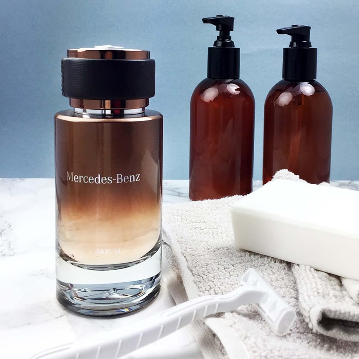 ⁦Mercedes Benz Le Parfum - perfume for men - Eau de Parfum, 120ml⁩ - الصورة ⁦6⁩