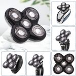 ⁦5 Head Shaver Heads, 2PCS Shaver Blade Heads Shaver Replacement for Electric Razor Shaving Bald Tool, Head and Face Electric Razor Shaver Head, Not Fit for Remington Razors and Skull Rotary Razors⁩ - الصورة ⁦7⁩