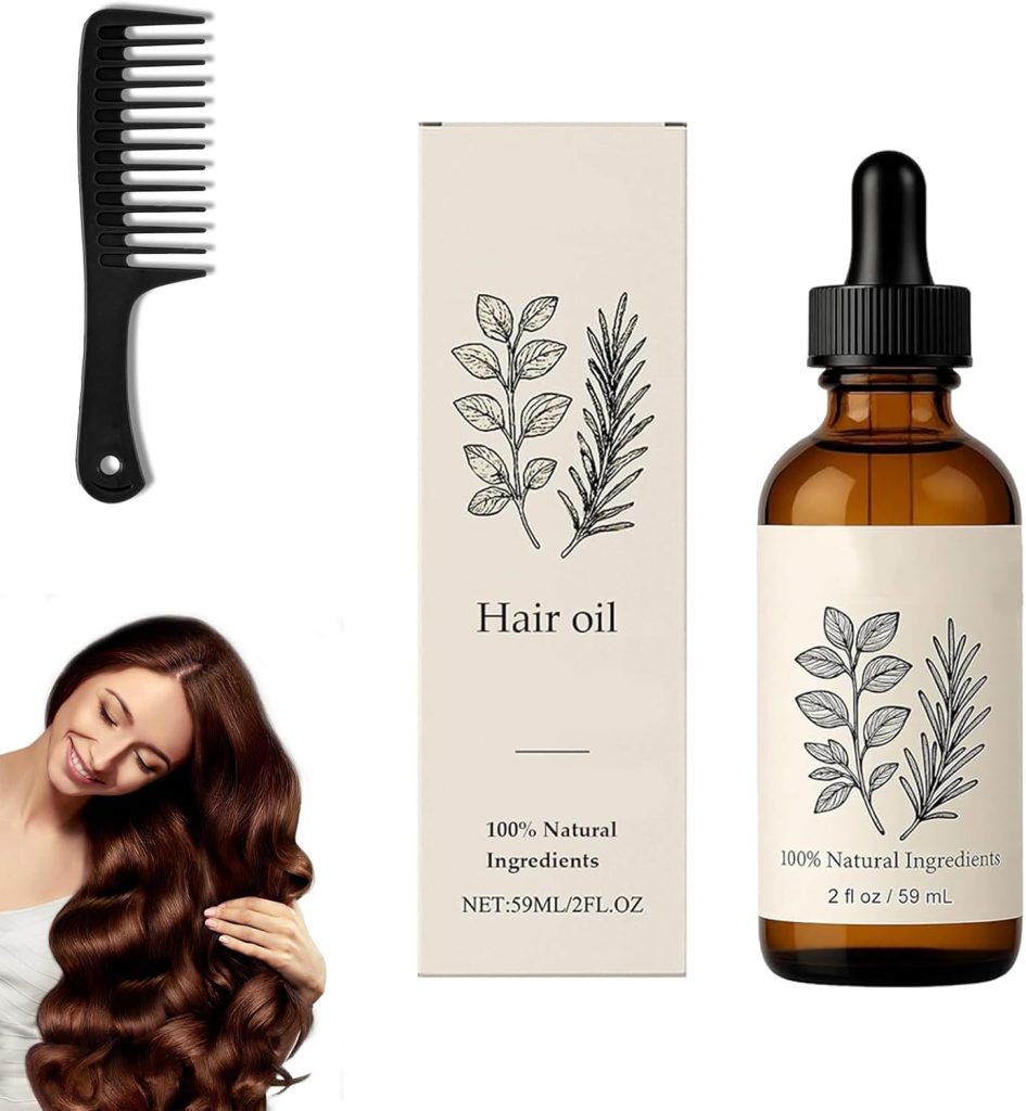 Fari Oil, Fari Oil Hair Growth Organic, Botanical Scalp With Herbal Infusion, Plant-Based Formula For Dry Scalp & Edges (1PC)