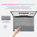 ⁦Morostron W11 Laptop, 13.5 Inches 3K (3000 x 2000) IPS Display 10th Generation i5-1035G1 Up to 3.6GHz, 16GB + 512GB SSD, SQlim Notebook PC, Full Metal, Backlit Keyboard, Full Function Type C, Finger⁩ - الصورة ⁦7⁩