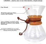 ⁦مجموعة ميبرو V60 لسكب القهوة مع وعاء قهوة سعة 400 مل تقطير قابل لاعادة الاستخدام من الستانلس ستيل قطارة للقهوة الانيقة، متعددة، متعدد الألوان⁩ - الصورة ⁦7⁩