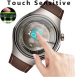 ⁦GIOPUEY Protective Film for Huawei Watch 5 46 mm, [6 Pieces] Flexible TPU Screen Protector Film [Extra-Slim] [Anti-Scratch] – Transparent⁩ - الصورة ⁦6⁩