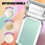 ⁦NYX Professional Makeup Buttermelt Highlighter, Powder Highlighter, 12 HR Wear, Fade & Transfer Resistant, Butta Mint⁩ - الصورة ⁦6⁩