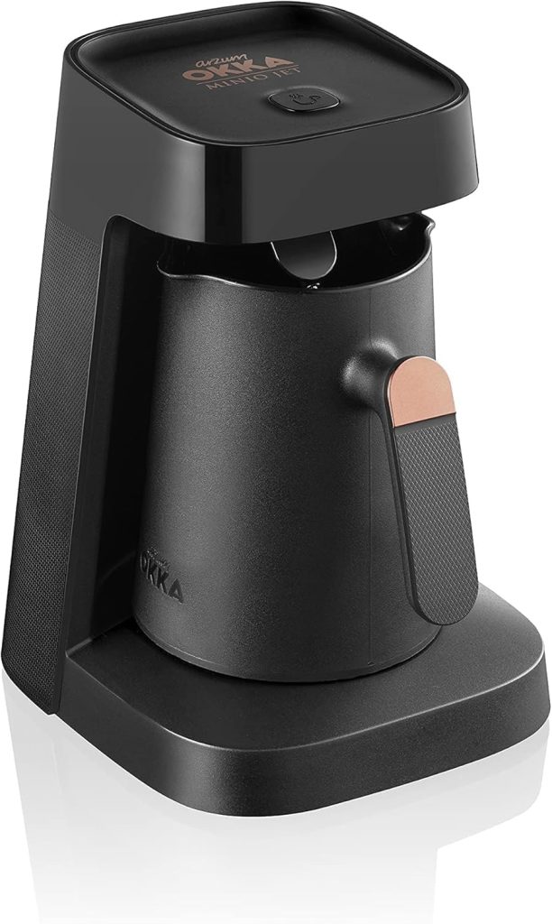 Arzum Okka Minio Jet Turkish Coffee Maker -OK0017-UL - Black/Copper