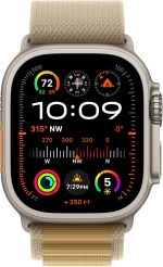 ⁦Apple Watch Band - Alpine Loop - 49mm - Tan - Small⁩ - الصورة ⁦3⁩