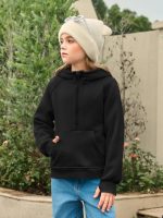 ⁦Girls 2 Piece Outfits Sweatsuit Kids Fleece Half Zip Hoodies Sweatshirt and Sweatpants Set with Pockets⁩ - الصورة ⁦6⁩