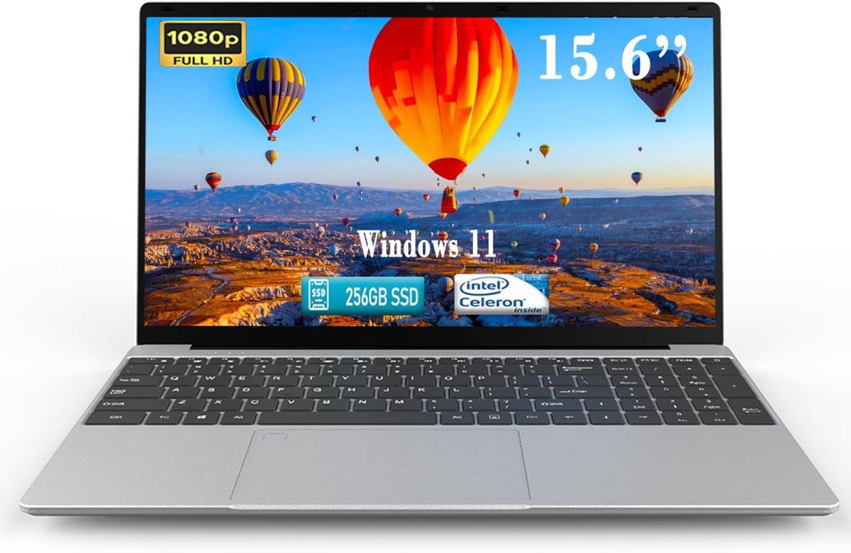 MTWZMM Laptop Computer, 15.6 Inch Laptop, 8GB RAM, Backlit Keyboard, Celeron N5095(Up to 2.9GHz), (DDR 8GB| SSD 256GB)