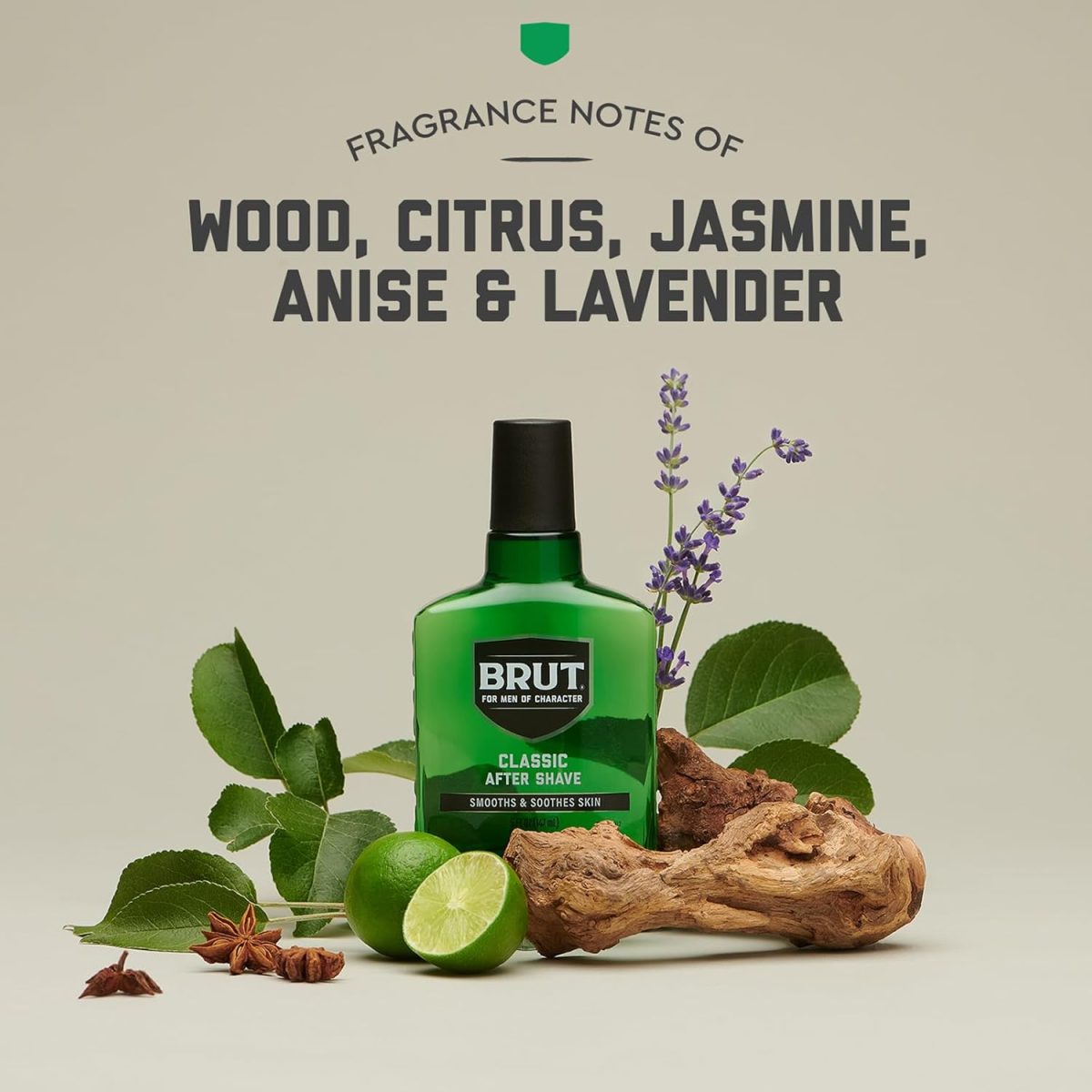 ⁦Brut After Shave Original Fragnance, 5 Ounce (926630)⁩ - الصورة ⁦2⁩