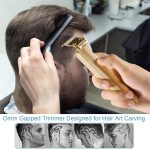 ⁦Joyzzz Hair Trimmer, Hair Clippers for Men, Low Noise Cordless T-Blade Electric Hair Clippers, Metal Body Cutting Grooming Beard Shaver Barbershop Professional, USB Rechargeable⁩ - الصورة ⁦6⁩
