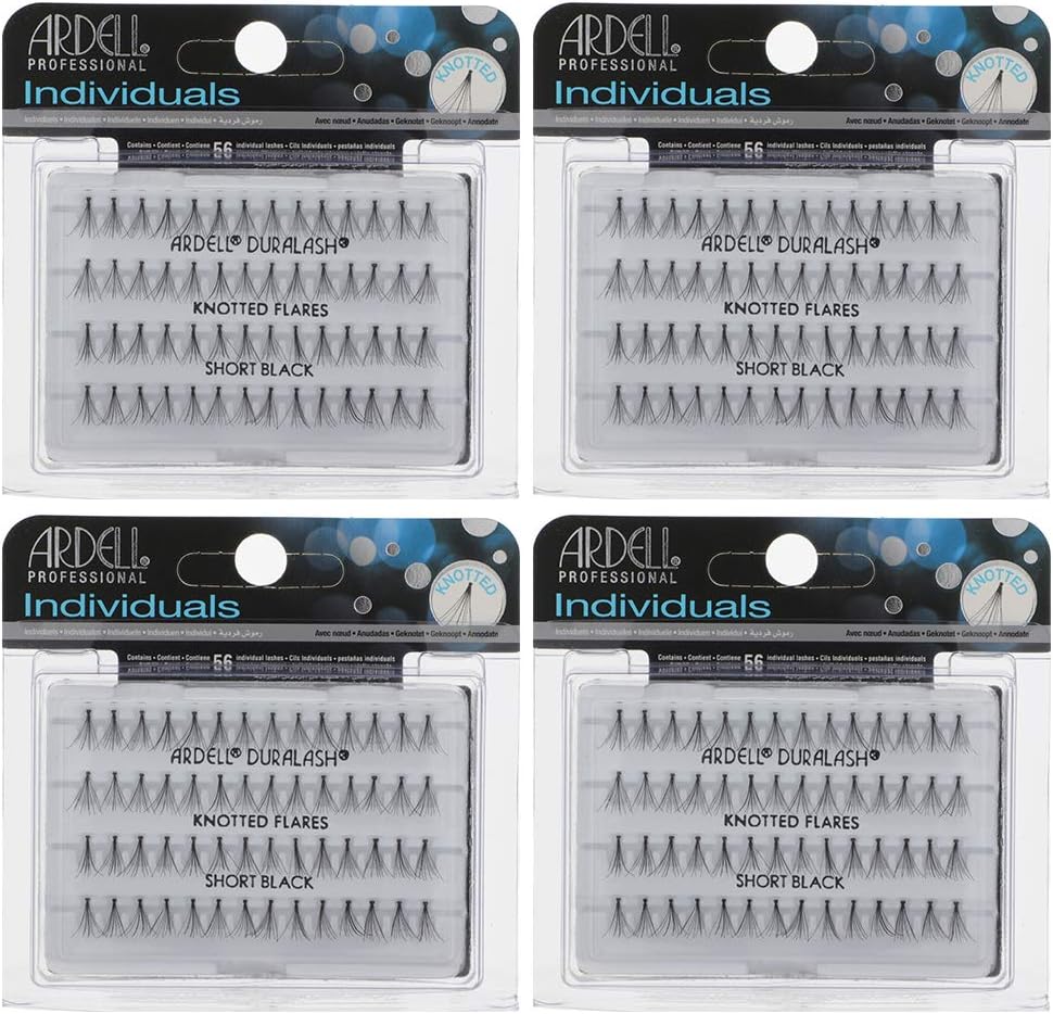 Ardell False Eyelashes Short Black 4 Pack