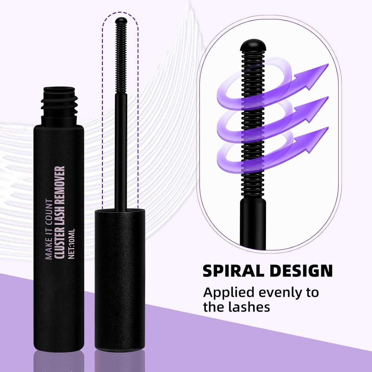 ⁦B&Q Lash Remover for Cluster Lashes 10 ML Lash Cluster Remover Cluster Lash Remover Cluster Lash Bond Remover Lash Adhesive Remover Lash Glue Remover Lash Bond and Seal Remover（Remover-XP-10ML)⁩ - الصورة ⁦4⁩