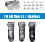 ⁦1 Pack Series 7 70S Electric Shaver Head Replacement,Compatible with Braun Series 7 Shavers 720cc, 730cc, 735s, 750cc, 760cc, 790cc⁩ - الصورة ⁦2⁩